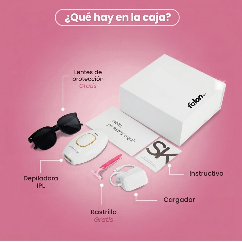 Falon Shinny Skin — Depiladora Definitiva IPL