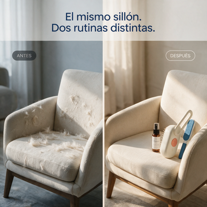 Kit Falon — Cepillo a Vapor + Quitapelos + Fragancia