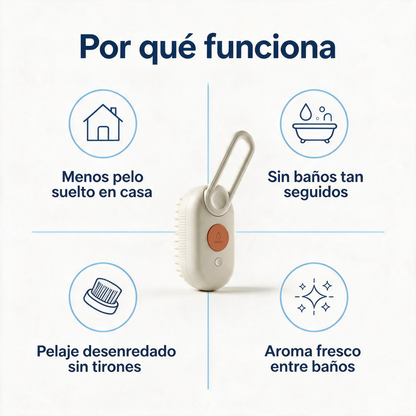 Kit Falon — Cepillo a Vapor + Quitapelos + Fragancia